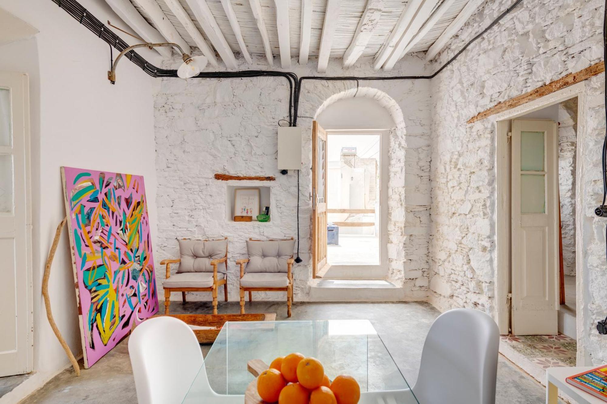Syros Art House Villa Ano Syros Eksteriør bilde